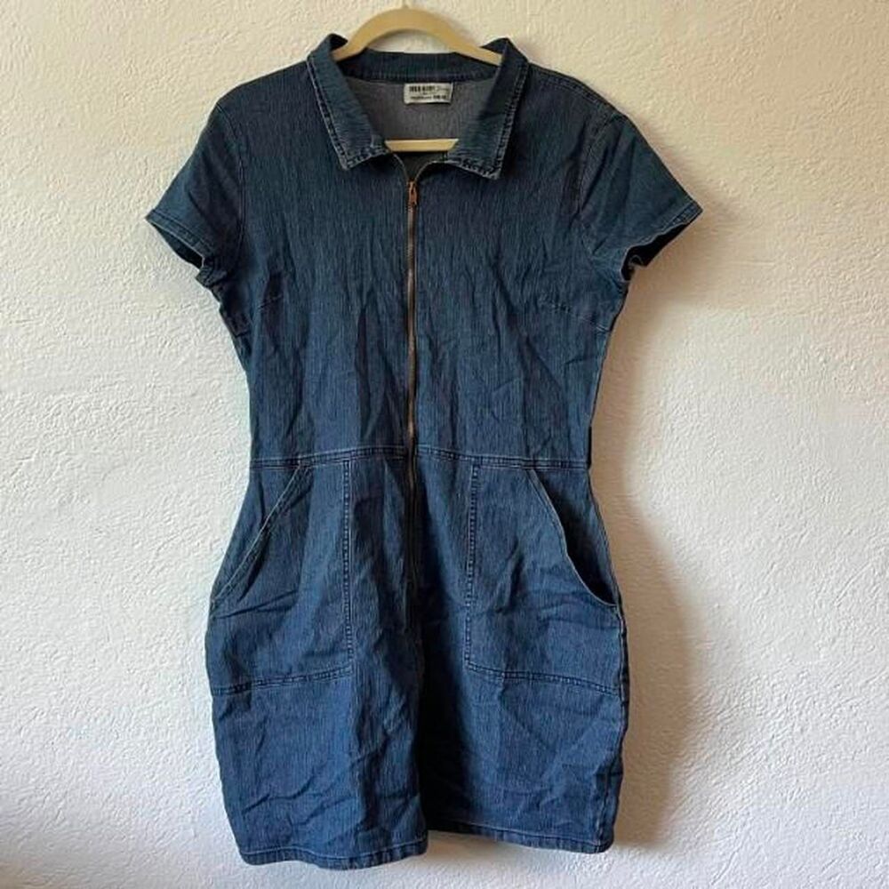 Unbranded Women's Blue and Navy Dress